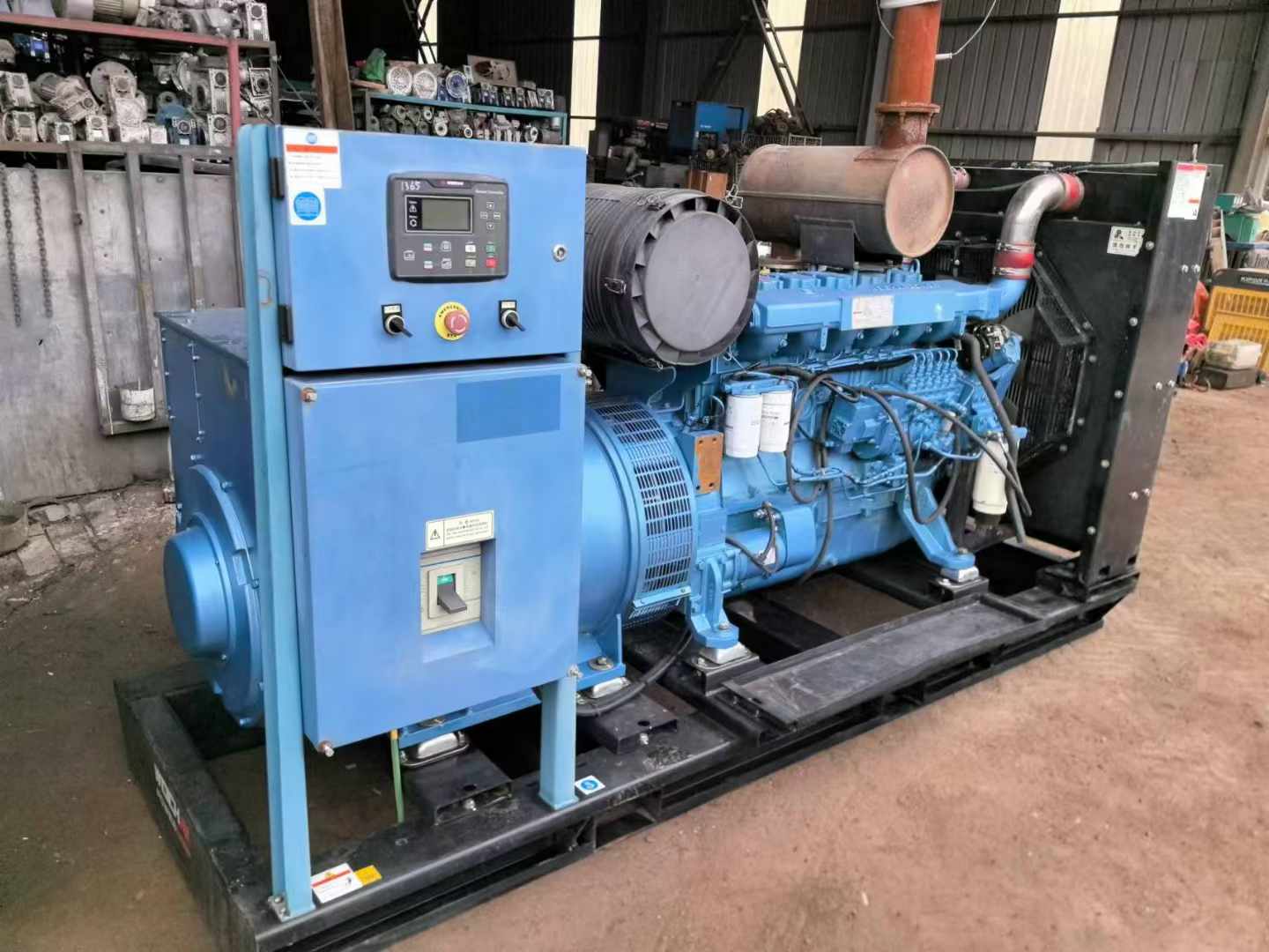 静海500kW 柴油发电机组可带动设备功率的计算公式是什么?