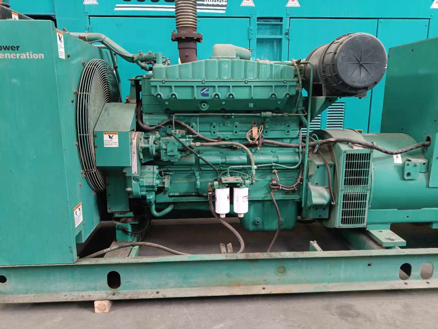 静海过载会对 600kW 柴油发电机组造成哪些损害?